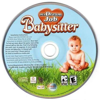My Dream Job: Babysitter (PC-CD, 2007) for Windows - NEW CD in SLEEVE