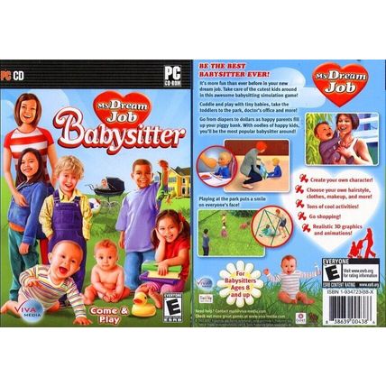 My Dream Job: Babysitter (PC-CD, 2007) for Windows - NEW CD in SLEEVE