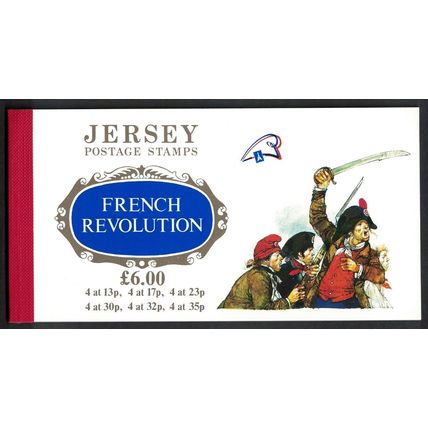 Jersey the French Revolution Booklet 1989 SG#SB41