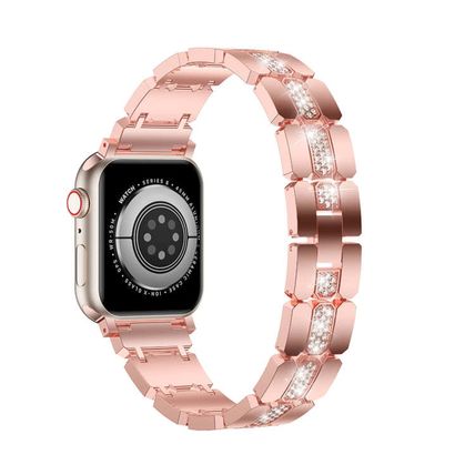 Diamond Metal Watch Band, For Apple Watch 2 38mm, For Apple Watch 42mm, For Appl