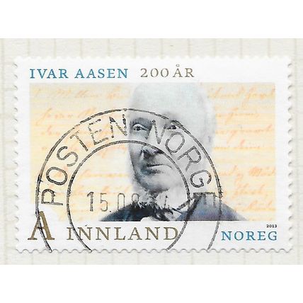 NORWAY 2013 IVAR AASEN LANGUAGE LEXICOGRAPHER INLAND A RATE USED