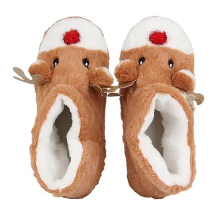 LINEA Men's Christmas Reindeer Slipper Boots BNWT