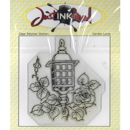 Just Inklined. Garden Lamp Stamp. Stamping Cardmaking Scrapbooking Crafts