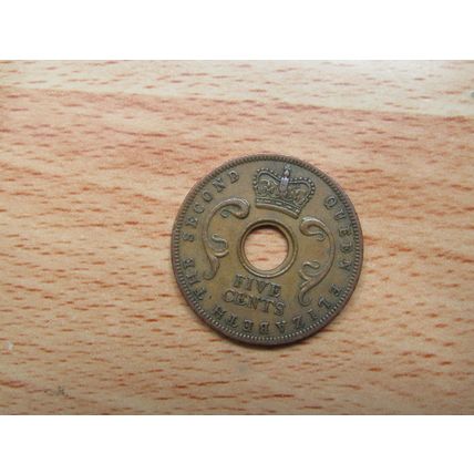 East Africa 1963 5 Cents Coin