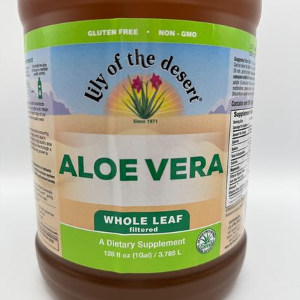 Lily Of The Desert Aloe Vera Juice Certified Organically Grown Whole Leaf