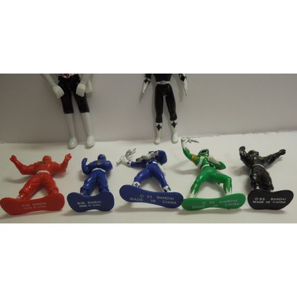Vintage 1993 & 1995 Bandai Mighty Morphin Power Rangers Action Figures 7