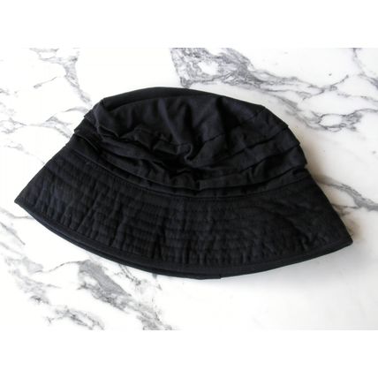 100% Cotton Black Sun Hat Beach Holiday Travel Protection UV SPF 50 no tan cream