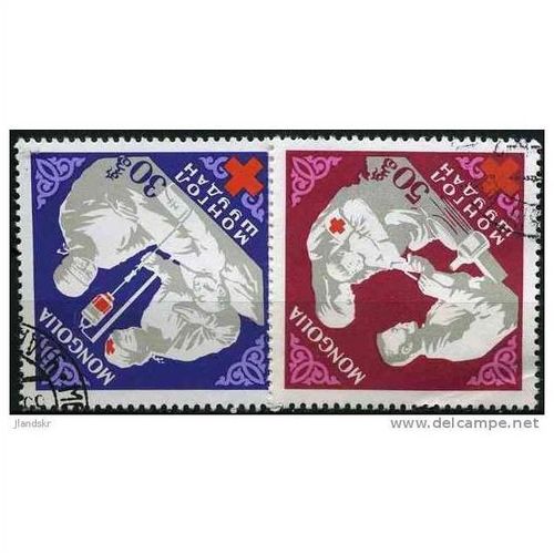 1963 Michel 328+327 - cancelled