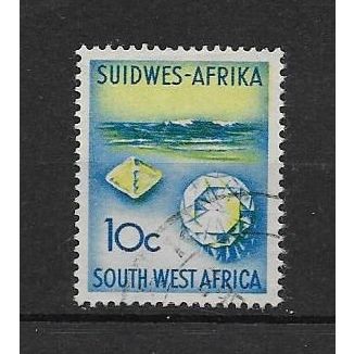 SouthWestAfrica.SG180 10c Diamond.Fine Used.Dec16