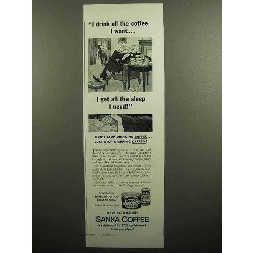 1953 Sanka Coffee Ad