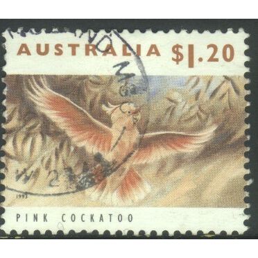 Australia 1993 - $1.20 multi - Pink Cockatoo - used