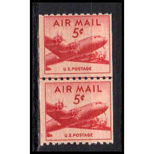 C37 5c DC-4 Skymaster Barely Clears MNH CLP PA0077