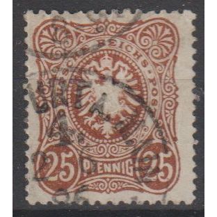 Mi: 43a used 1880 Zenker.bpp Cat € 35.00