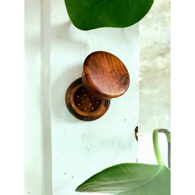 Wooden Herb Grinder[ 2" ]