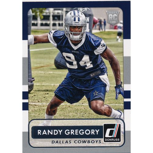 2015 Donruss Football 200 Randy Gregory RC Dallas Cowboys