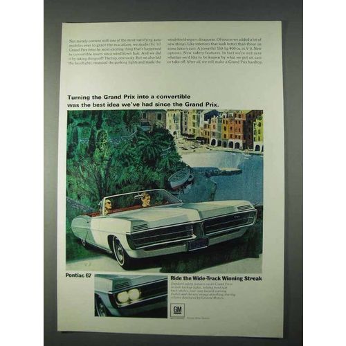 1967 Pontiac Grand Prix Convertible Ad - Best Idea