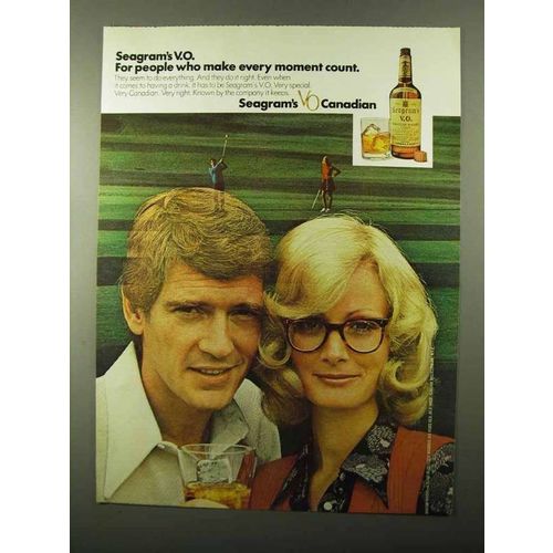 1971 Seagram's V.O. Canadian Whisky Ad - For People