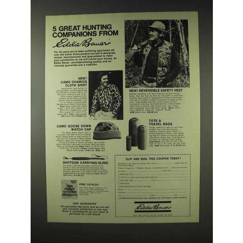 1976 Eddie Bauer Ad - Reversible Safety Vest