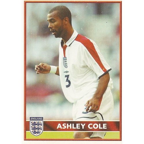 Merlin's ENGLAND 2004 Stickers: No.63 - England Defender: Cole (Ashley)