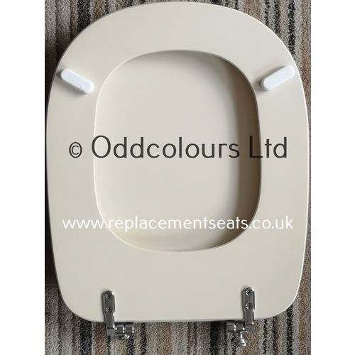 Sottini Palazzo Resin Replica Seat & Cover in Candleglow + CP hinges