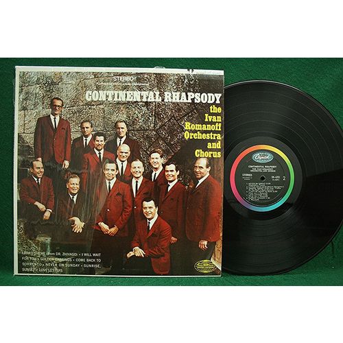 Ivan Romanoff Orch. & Chorus - Continental Rhapsody - SN 6281 - NM