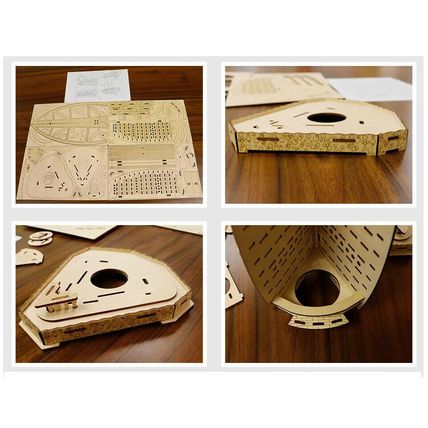 3D Wooden Puzzle Kit - De La Tour Hotel