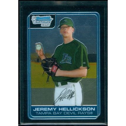 2006 Bowman Chrome Prospects #BC176 Jeremy Hellickson