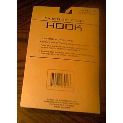 SUCTION CUP HOOKS PACK - HANG LIGHT WEIGHT ORNAMENTS, STAINED GLASS & MORE