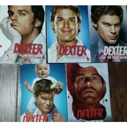 Dexter Season 1 2 3 4 5 one two three five four DVD Sets Lot showtime hall