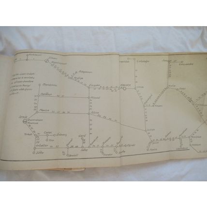 TCDD Turkey Train Timetable Amtliches Kursbuch TÜRKEI Indicateur officiel 1953