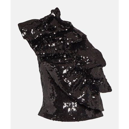 COAST Black Sequin Embellished One Shoulder Top BNWT (RARE & COLLECTABLE)
