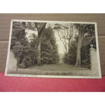 GUY'S CLIFFE AVENUE, near WARWICK . unused vintage postcard =