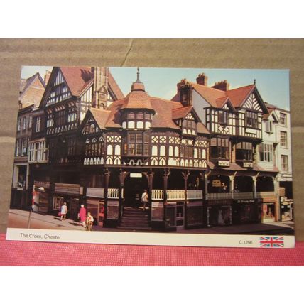 THE CROSS, CHESTER, CHESHIRE. unused postcard by E T W Dennis =