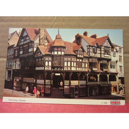 THE CROSS, CHESTER, CHESHIRE. unused postcard by E T W Dennis #