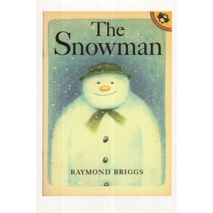 The Snowman Raymond Briggs 1980 Puffin Book Postcard