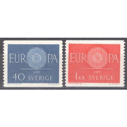 ZAYIX Sweden 562-563 MNH Europa CEPT 100222S108