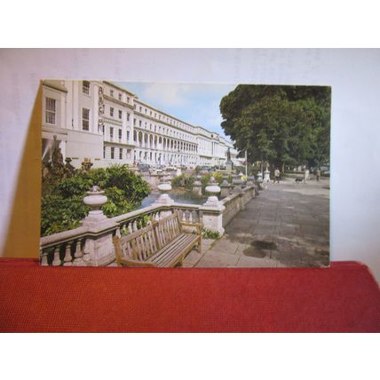 THE PROMENADE, CHELTENHAM, GLOUCESTERSHIRE used postcard by J. Salmon =