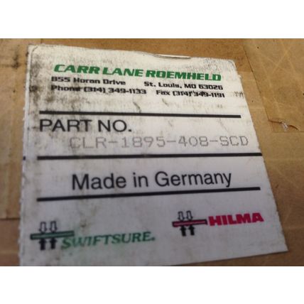 NEW CARR LANE ROEMHELD CLR-1895-408-SCD HYDRAULIC SWING CLAMP 1895-408 901,FJ