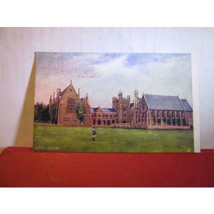 CLIFTON COLLEGE, BRISTOL unused vintage postcard R. Tuck 'Oilette' =