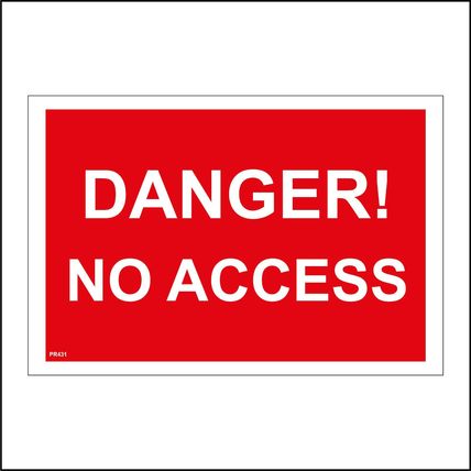 Security Gates Sign Parking Smoke Fire Entry Rubbish Waste Electronic GBL032