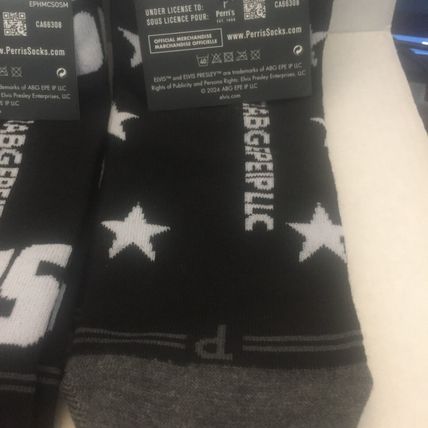 NEW 3 Pairs Elvis Men's Low Cut One Size Black Socks