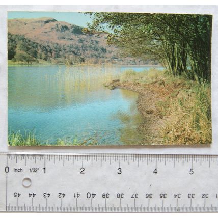 old postcard Grasmere & Red Bank