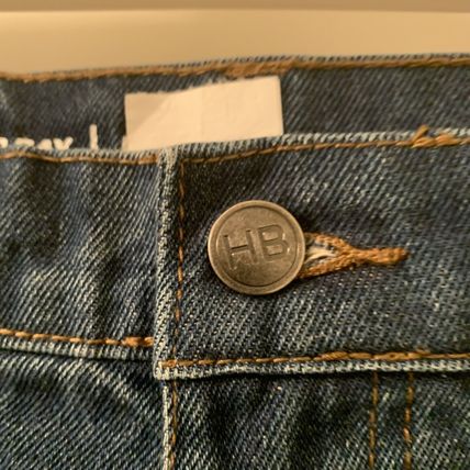 Harbor Bay Men's Big & Tall Blue Jeans Pockets Rugged Loose Fit Size 48x34