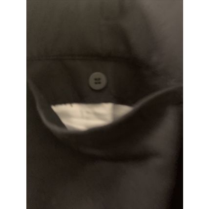 Carolina Bay Men's Black Pleated Front Casual Dress Pants Pockets Size 46x32
