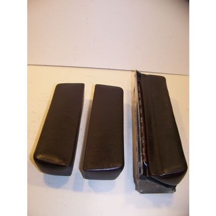 1971 CHRYSLER IMPERIAL 2D BROWN ARMRESTS OEM LEBARON (3)