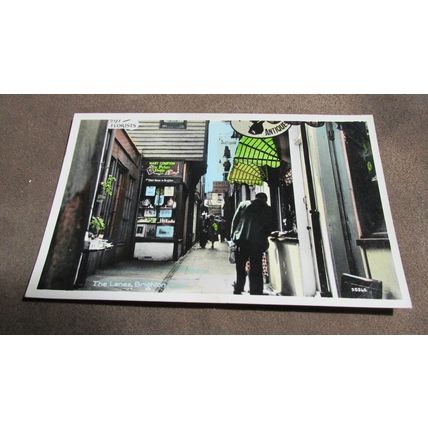1960 fr Real photo Postcard - The Lanes - Brighton, Sussex