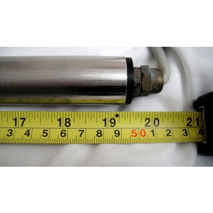 Police Motorcycle Rescue Emergency Stainless Steel Telescopic Light Beacon NOS