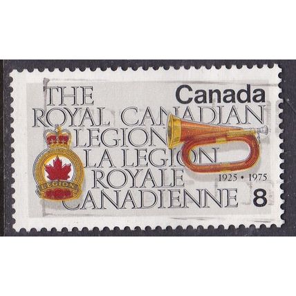 Canada 1975 Royal Canadian Legion 8c Fine Used SG 828 VGC