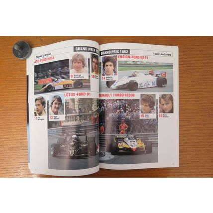 1982 FORMULA 1 BRITISH GRAND PRIX PROGRAMME + RACE CARD @ BRANDS HATCH