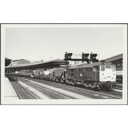 British Rail Diesel Electric No 31235 at York, 1978 - J Davenport Photograph